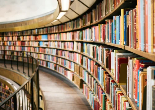 Library of published books